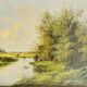 Peinture huile sur toile Gérard Buysen, XIXème