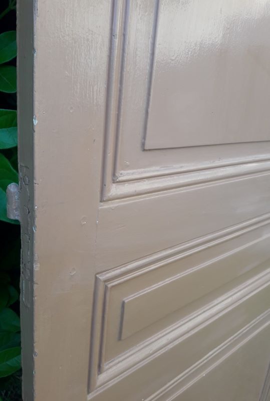 Communication door 199,2x82,8cm old molded