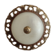 Plafonnier verre et laiton