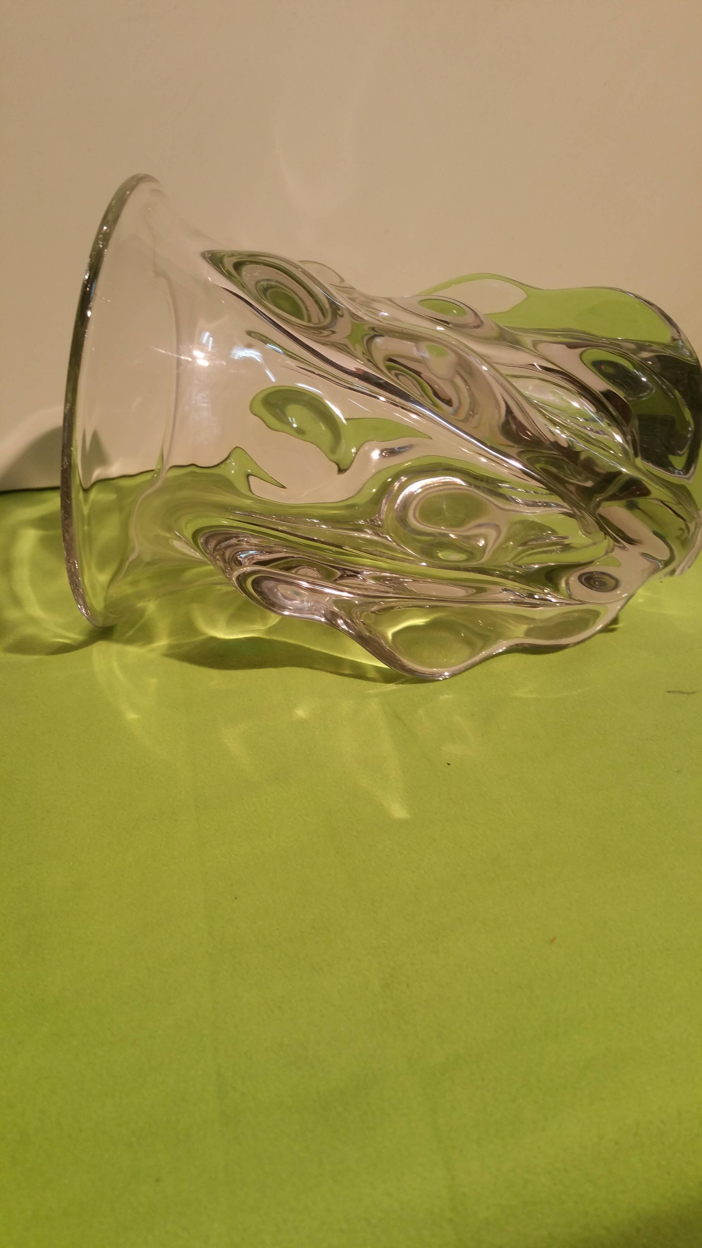 Crystal vase