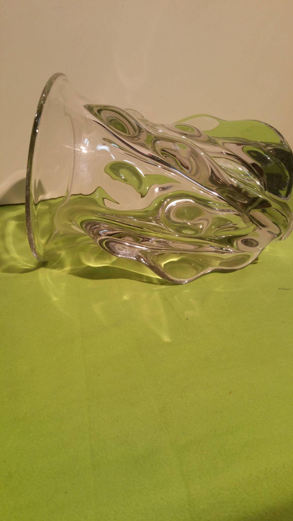Vase en cristal