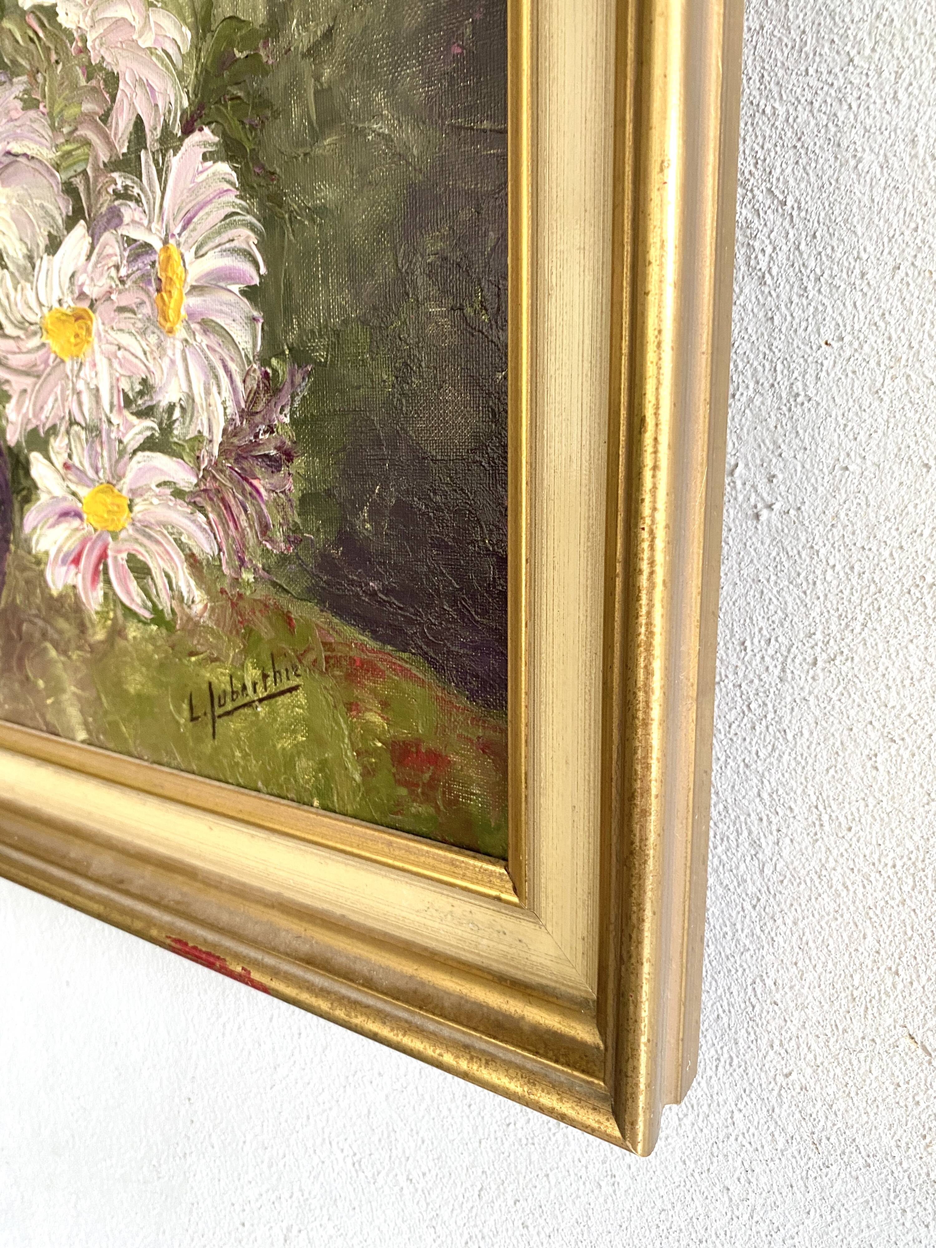 Oil on canvas signed