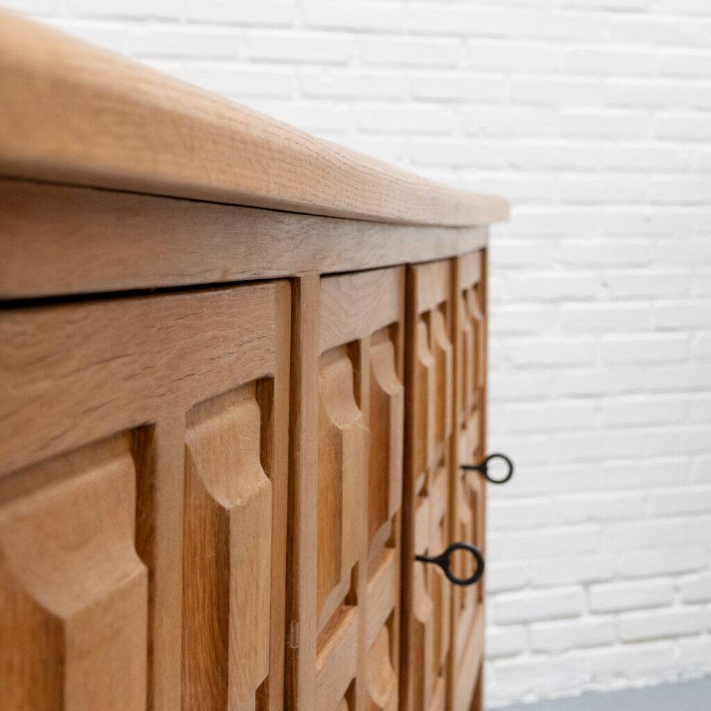 Brutalist French sideboard 1970s