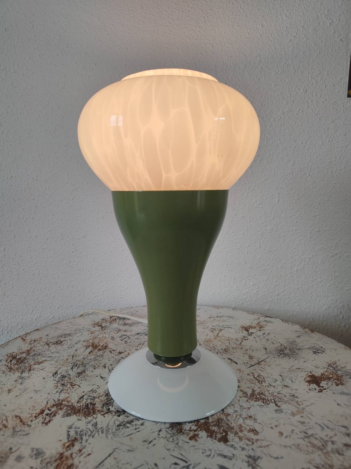 Vintage Murano glass lamp