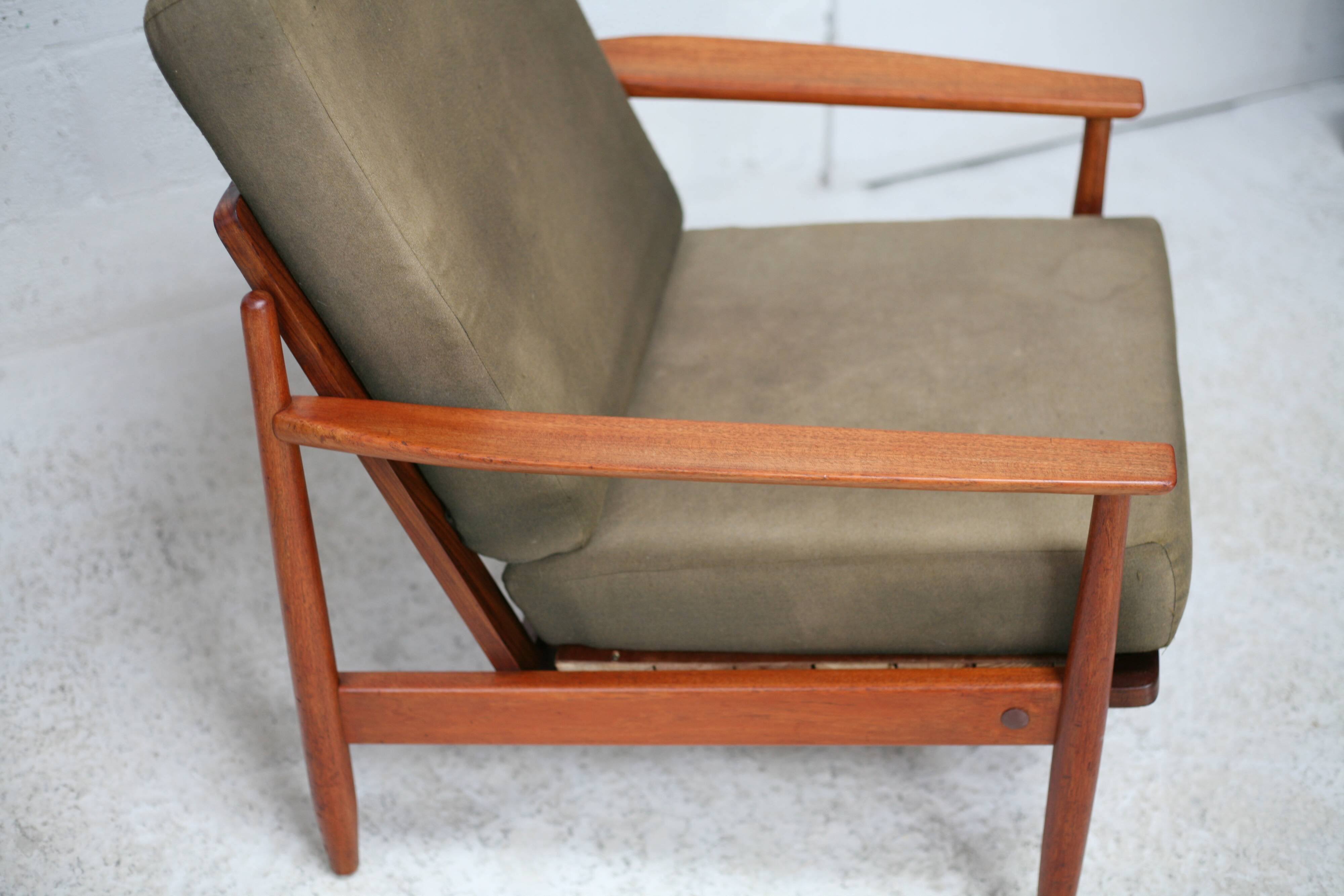 Scandinavian armchair, circa 1960