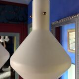 Scandinavian suspension 1960 2 white opalines