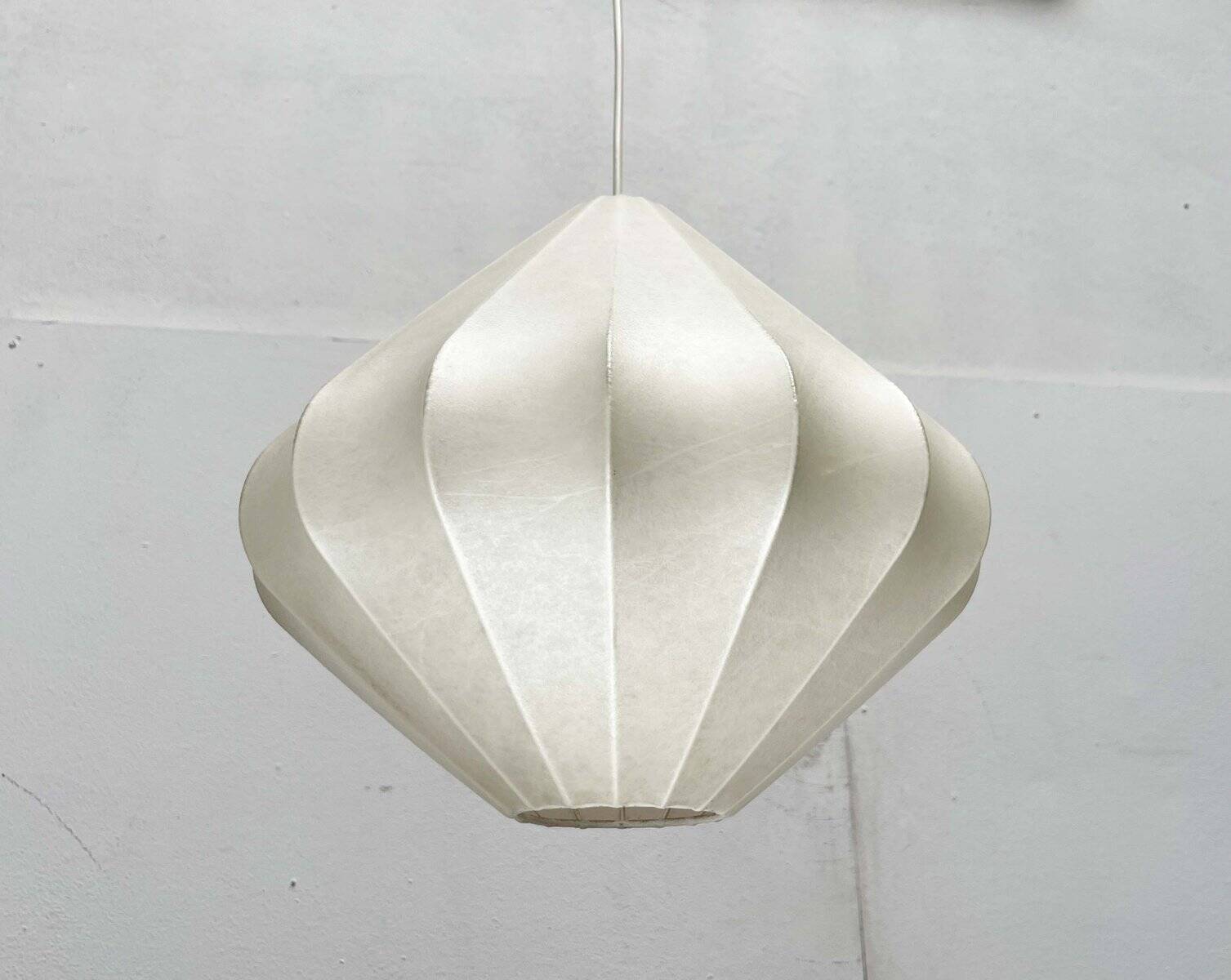 Mid-Century Modern Suspension Cocoon by Friedel Wauer for Goldkant Leuchten, Germany, 1960s