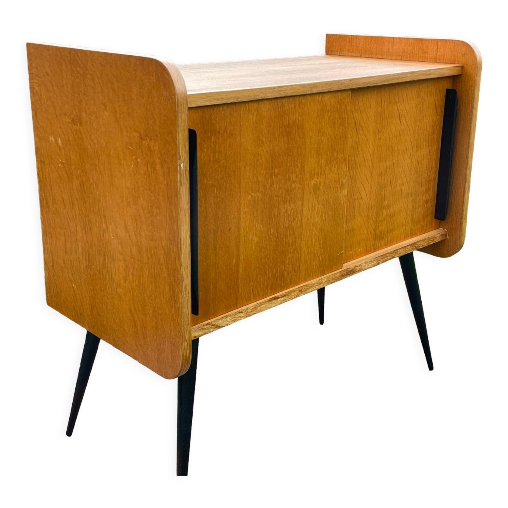 Vintage sideboard 1960 light oak
