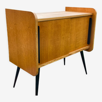 Buffet vintage 1960 chêne clair