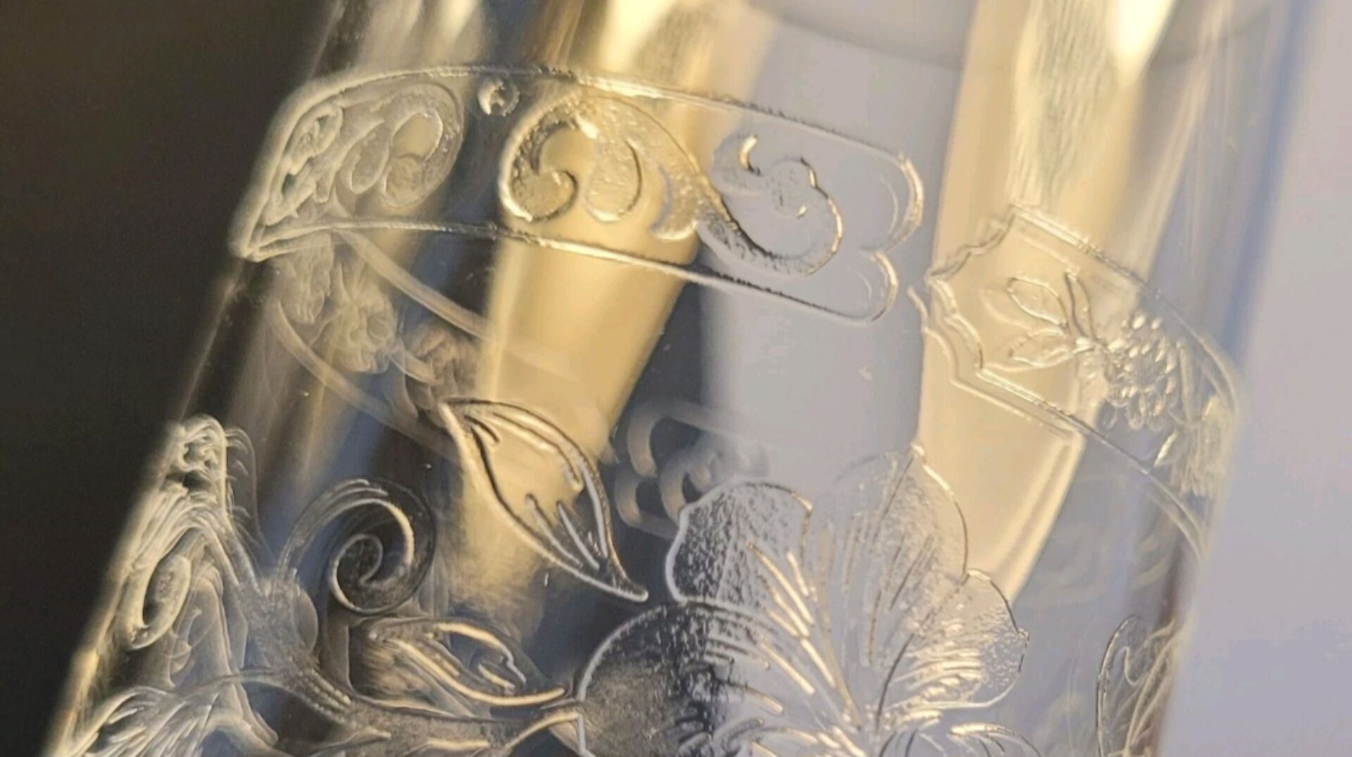 10 champagne glasses/flutes 16cl Cristal d'Arques Matignon model 70s