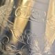 10 champagne glasses/flutes 16cl Cristal d'Arques Matignon model 70s