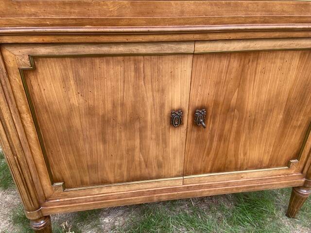 Secretary with a Walnut Drop Leaf