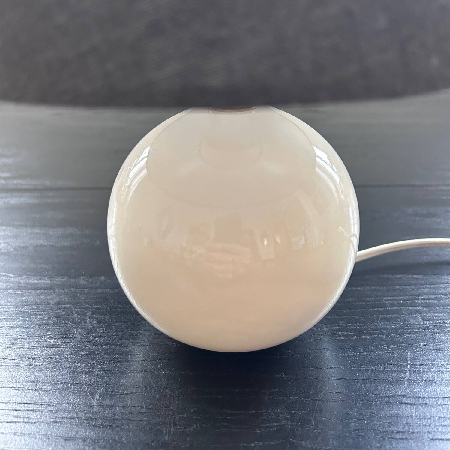 Lampe boule en onyx