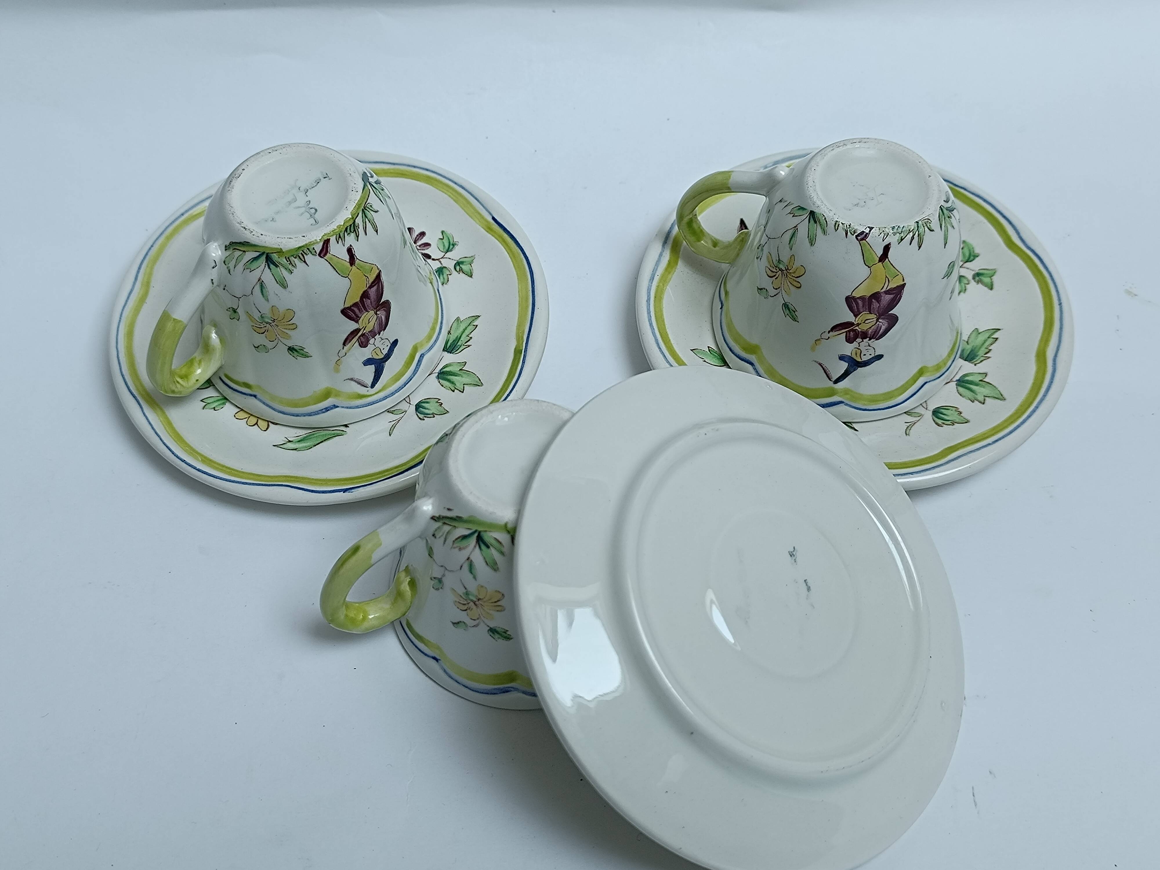 Longchamp Moustiers coffee cups