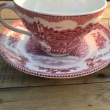 Cup with vintage saucer