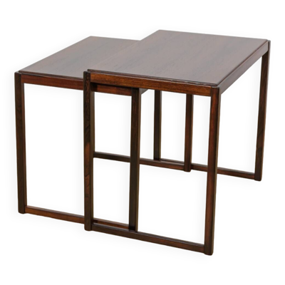 Tables gigognes en palissandre, Suède 1960