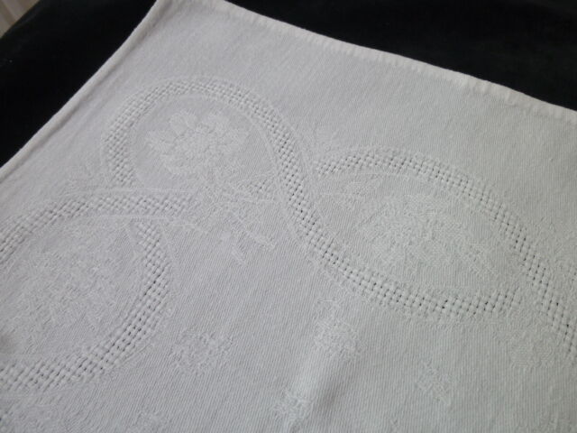 Set of 6 napkins in white cotton 47 x 54 cm