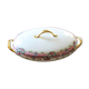 Soupière légumier porcelaine limoges roses dorure