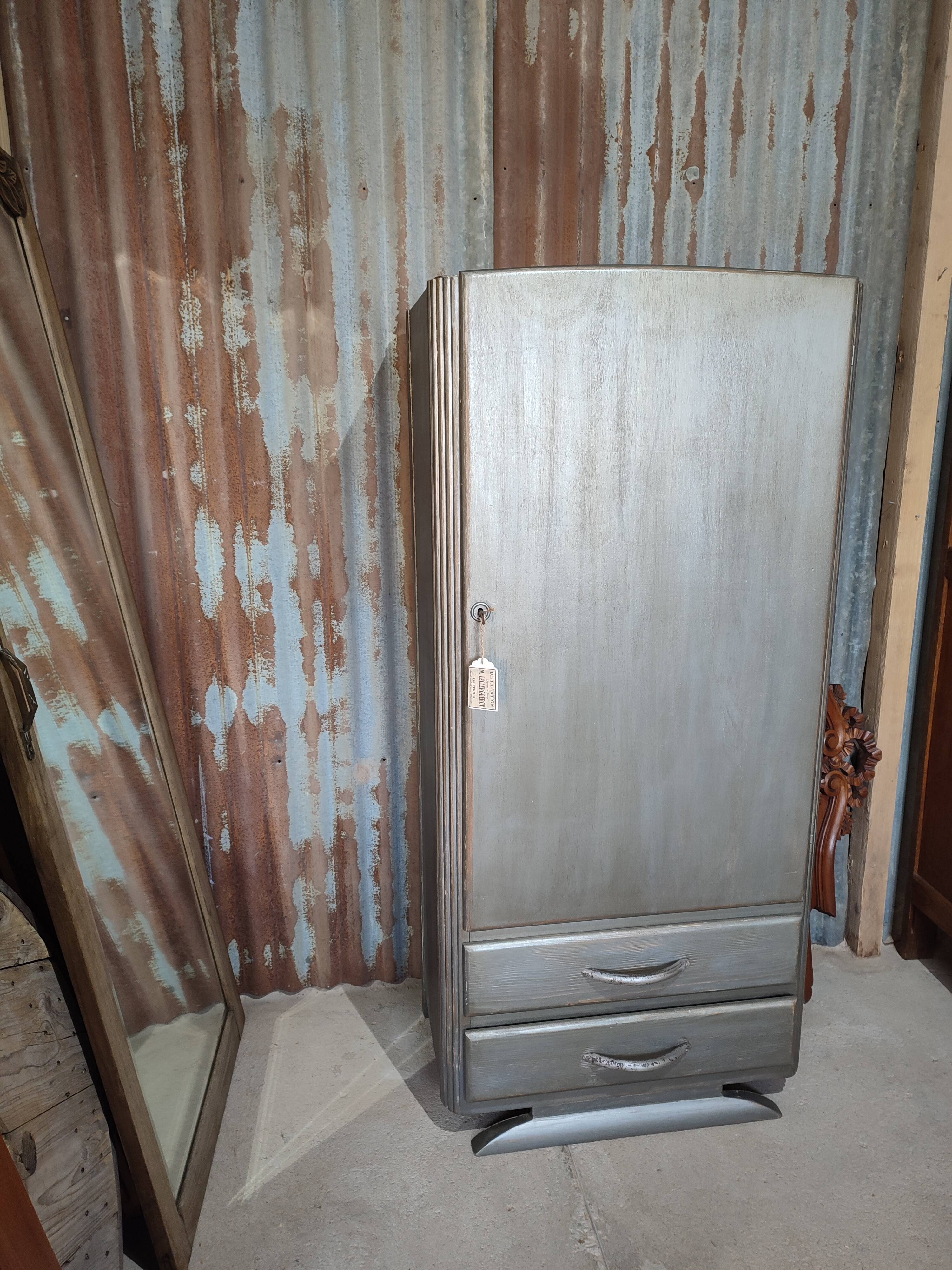 Beautiful vintage wardrobe restored in the mid-20th century.