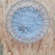 Chiseled glass ceiling lamp