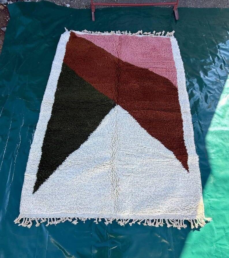 Handmade mini rug 100cm x 200cm