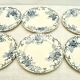 Set of 6 plates of the Art Faïencerie de Choisy-le-Roi