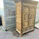 Louis XIV Style wardrobe, two doors, in oak