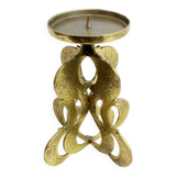 Bronze candlestick by Guiseppe Gallo 1960