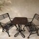 Garden furniture from Arras - Saint-Sauveur Factory - Late 19th century / Circa 1900
