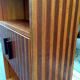 Bookcase wooden 2 shades, 1960