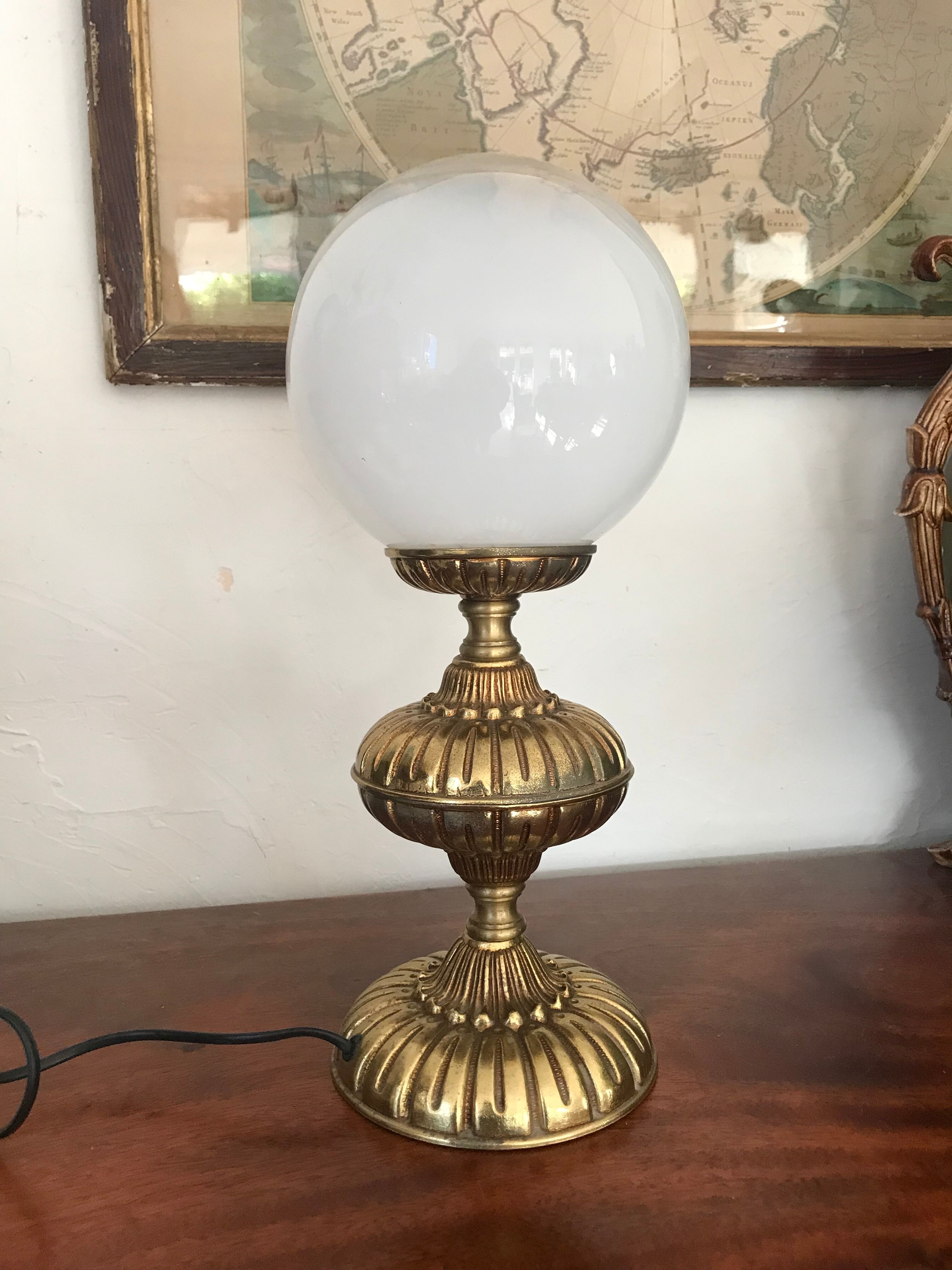 Vintage brass lamp