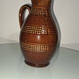 Enamel stoneware pitcher