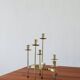 Candleholder style design Gunnar Ander for Ystad-Metall, 1950s