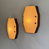 Pair of Rare Wall Sconces Mod. 12898 by Elio Monesi for Arredoluce, 1961