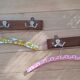 Lot 2 coat racks type schoolboy three hooks