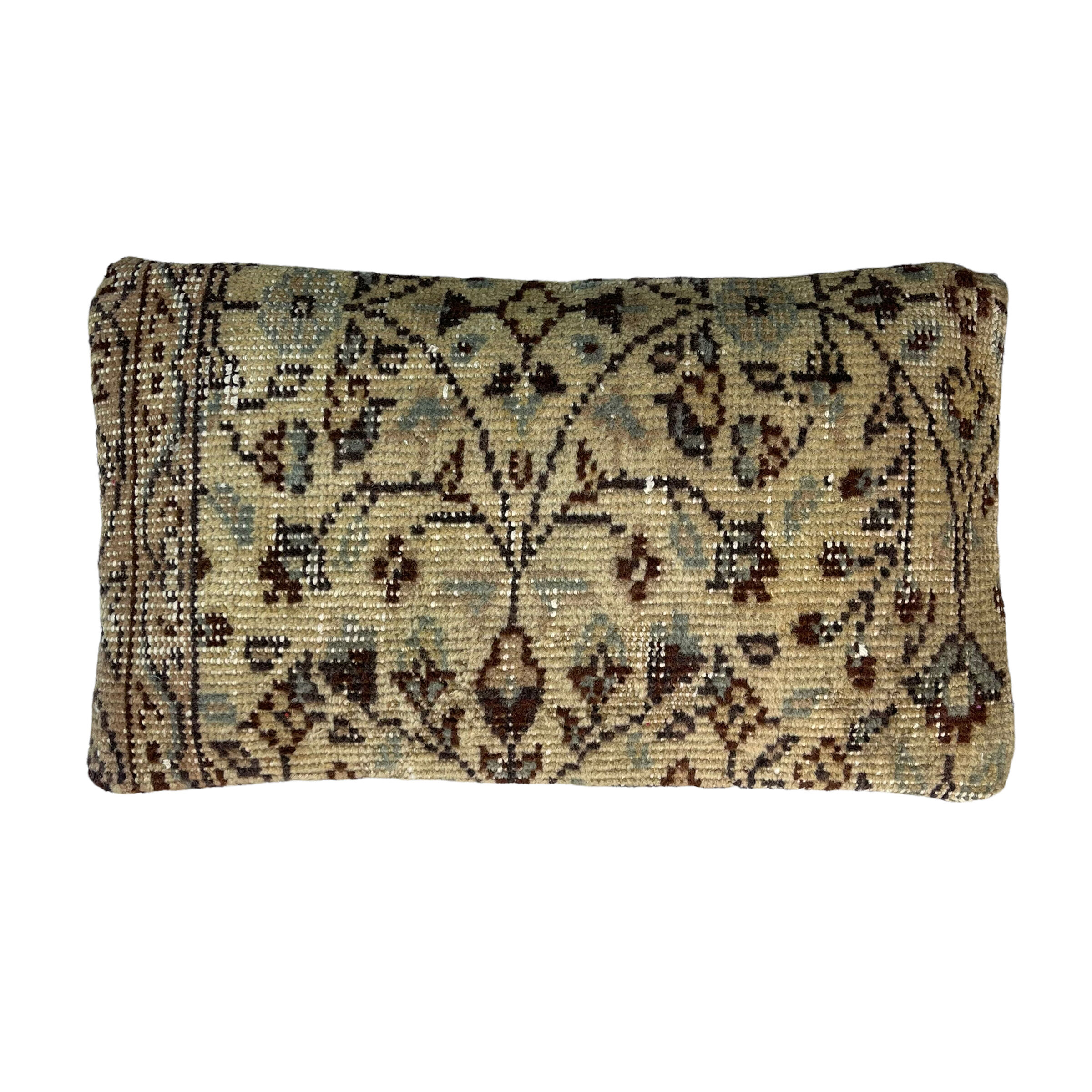Vintage turkish rug cushion cover 30 x 50 cm