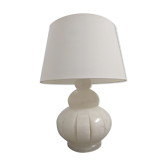 Alabaster ball lamp from the 60s/70s