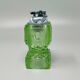 1970s Stunning Green Smoking Set By Antonio Imperatore in Murano Glass. Mad
