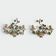 Pair of Wall Lights with Floral Basket in Painted Sheet Metal. Italian Work. Circa 19.