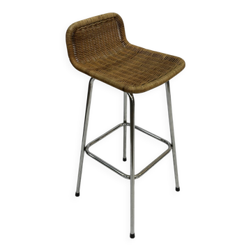 Vintage stool barstool Dirk van Sliedregt Rohe Noordwolde 1960 Netherlands