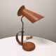 Lampe design diabolo cuir, 1950