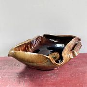 Coupe en poterie vernissée Meyssac