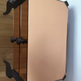 Bedside table mirror vintage side cabinet