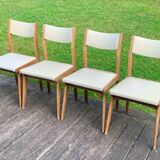 4 Vintage Scandinavian Chairs