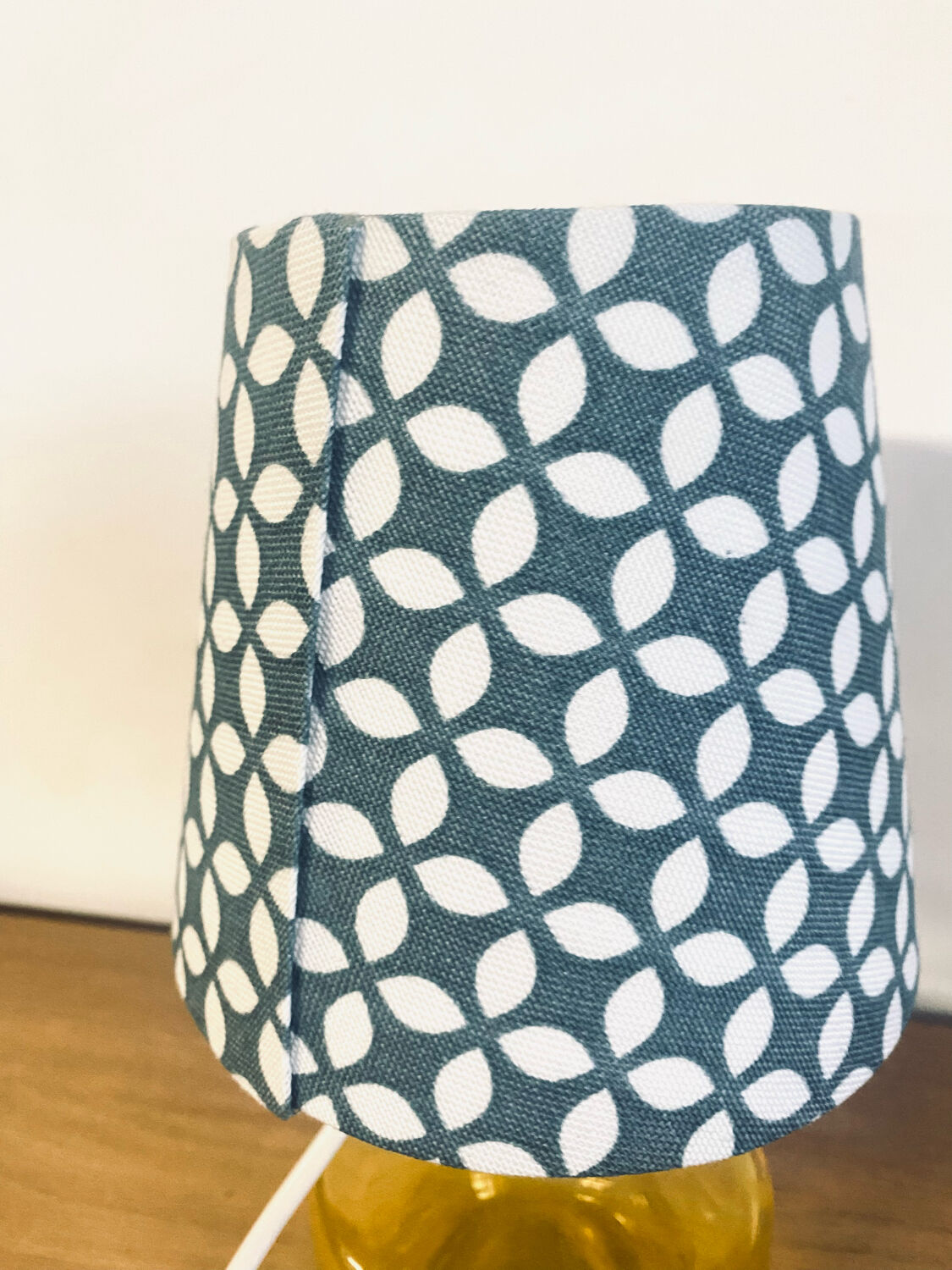 Upcycled bedside lamp vintage