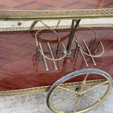 Table desserte à roulettes bar vintage 1950