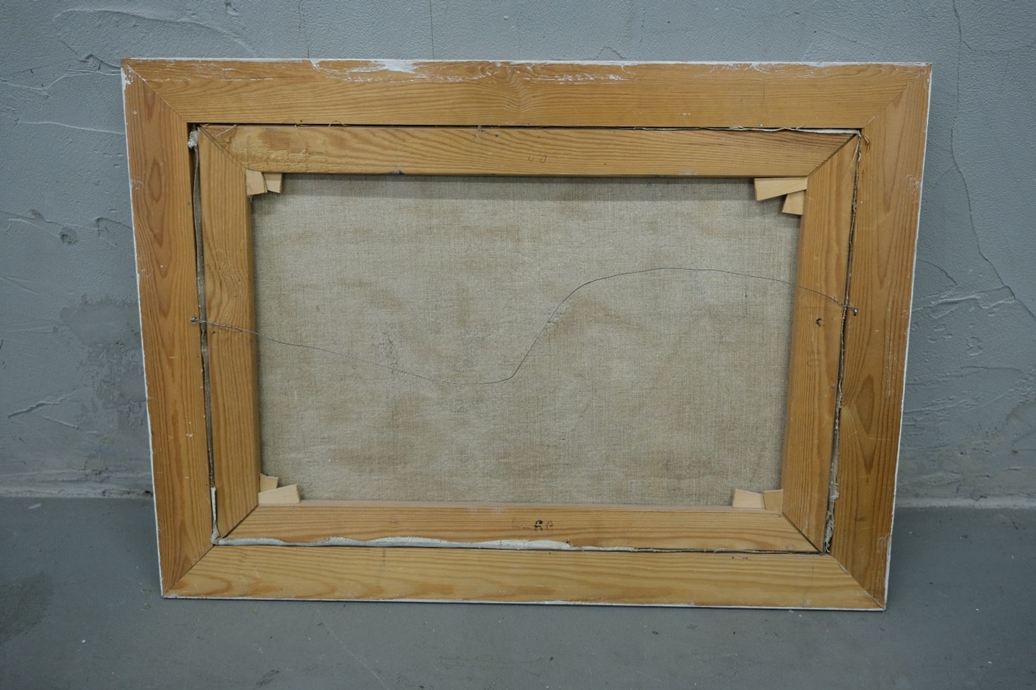 Carl Berndtsson, Swedish Modern Painting, 1960s, Oil on Canvas, Framed