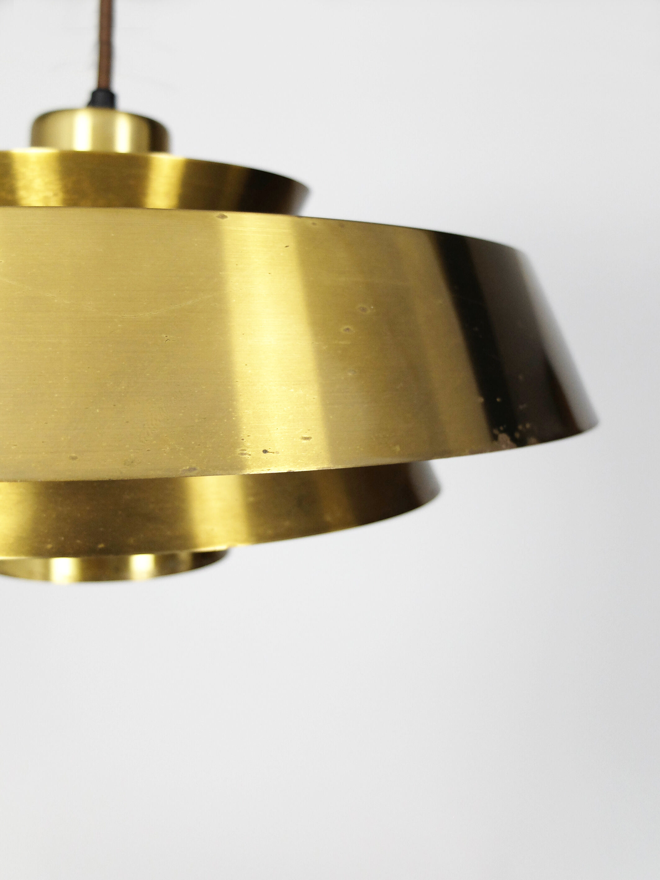 Hanging lamp Nova Brass Jo Hammerborg for Fog & Morup