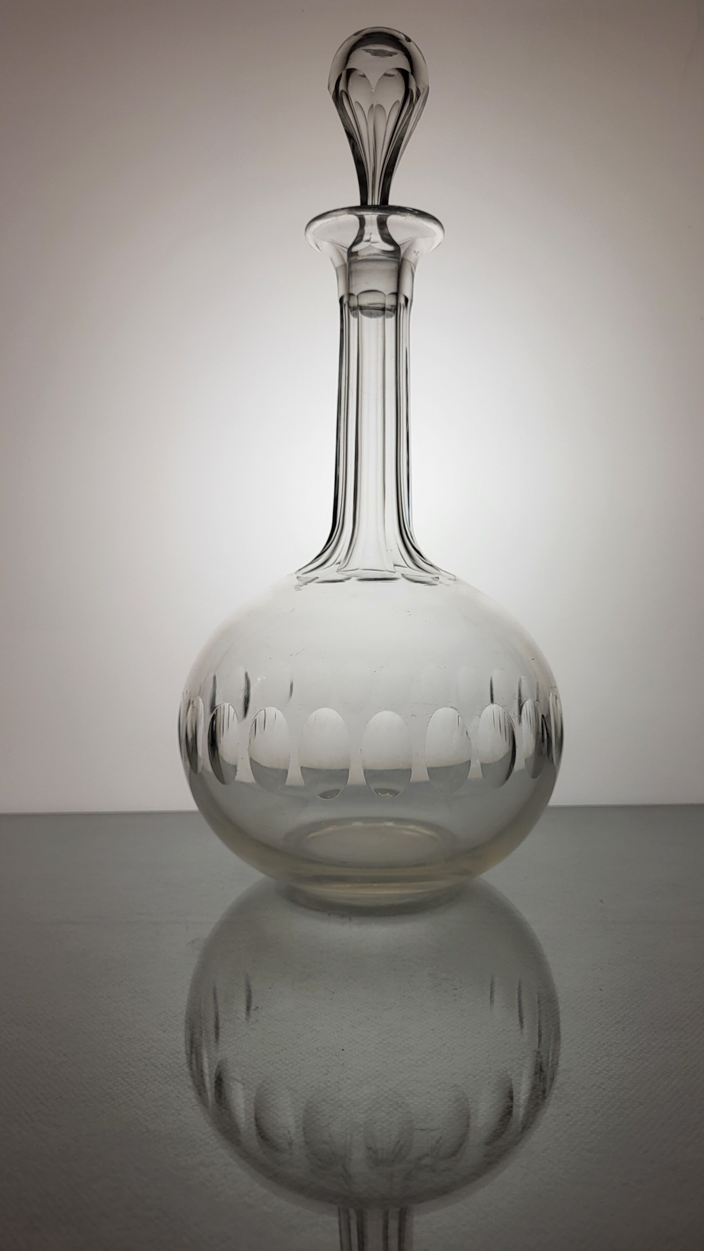 Crystal decanter Hadeland Glassverk Edvard Norway