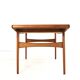 Table basse 'Smile' - design danois - milieu du siècle moderne - restaurée